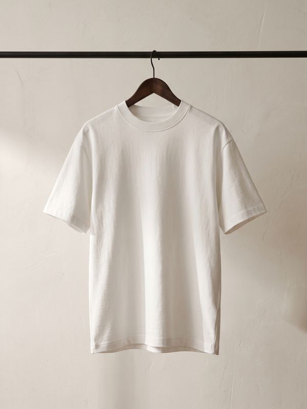 The Palm-Back Tee — White